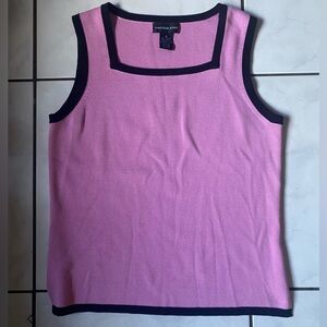 Sandra Ingrish Pink Sleeveless Blouse